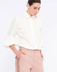 Tilsa Artisan Detail Blouse | Off White
