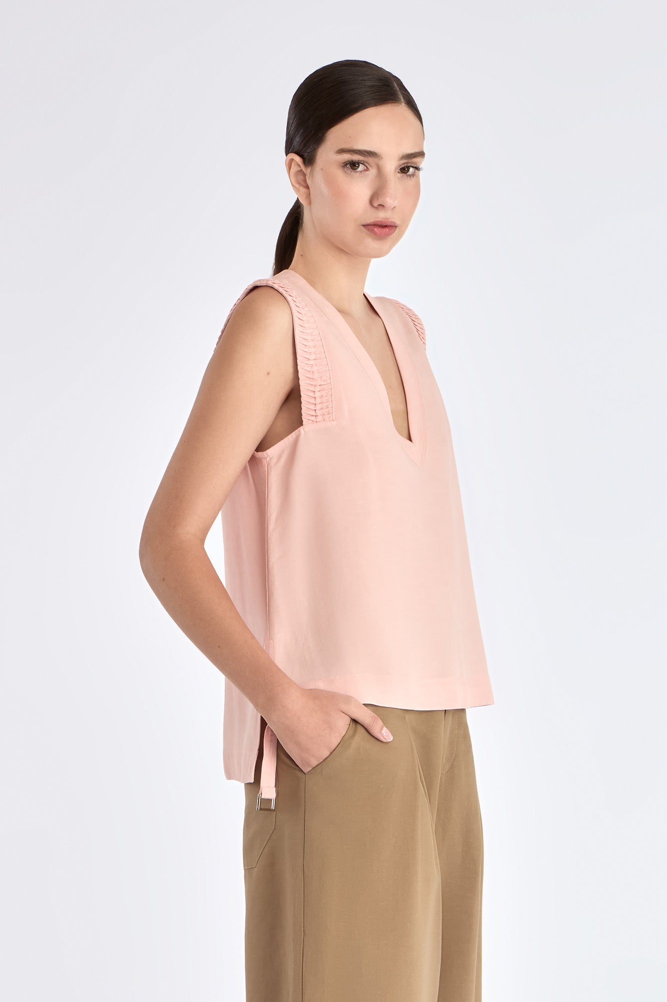 Valencia Blouse | Rose