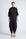 Zoe Jacket in Black – 100% cotton jacket with flap patch pockets, hidden buttons, long sleeves, and an adjustable drawstring hem.