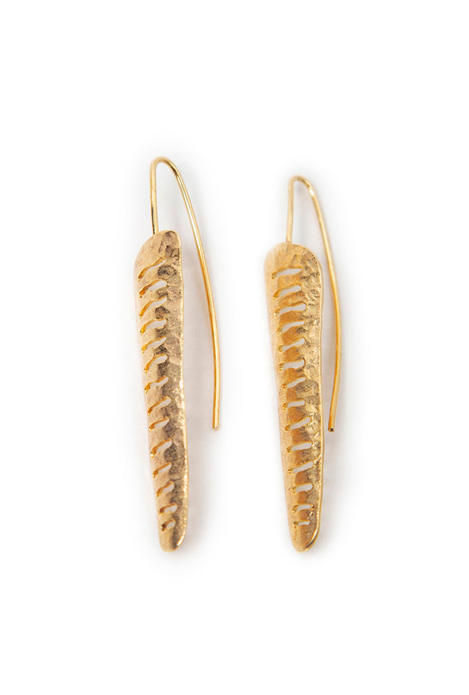 Chavin Lanzon Golden Earrings