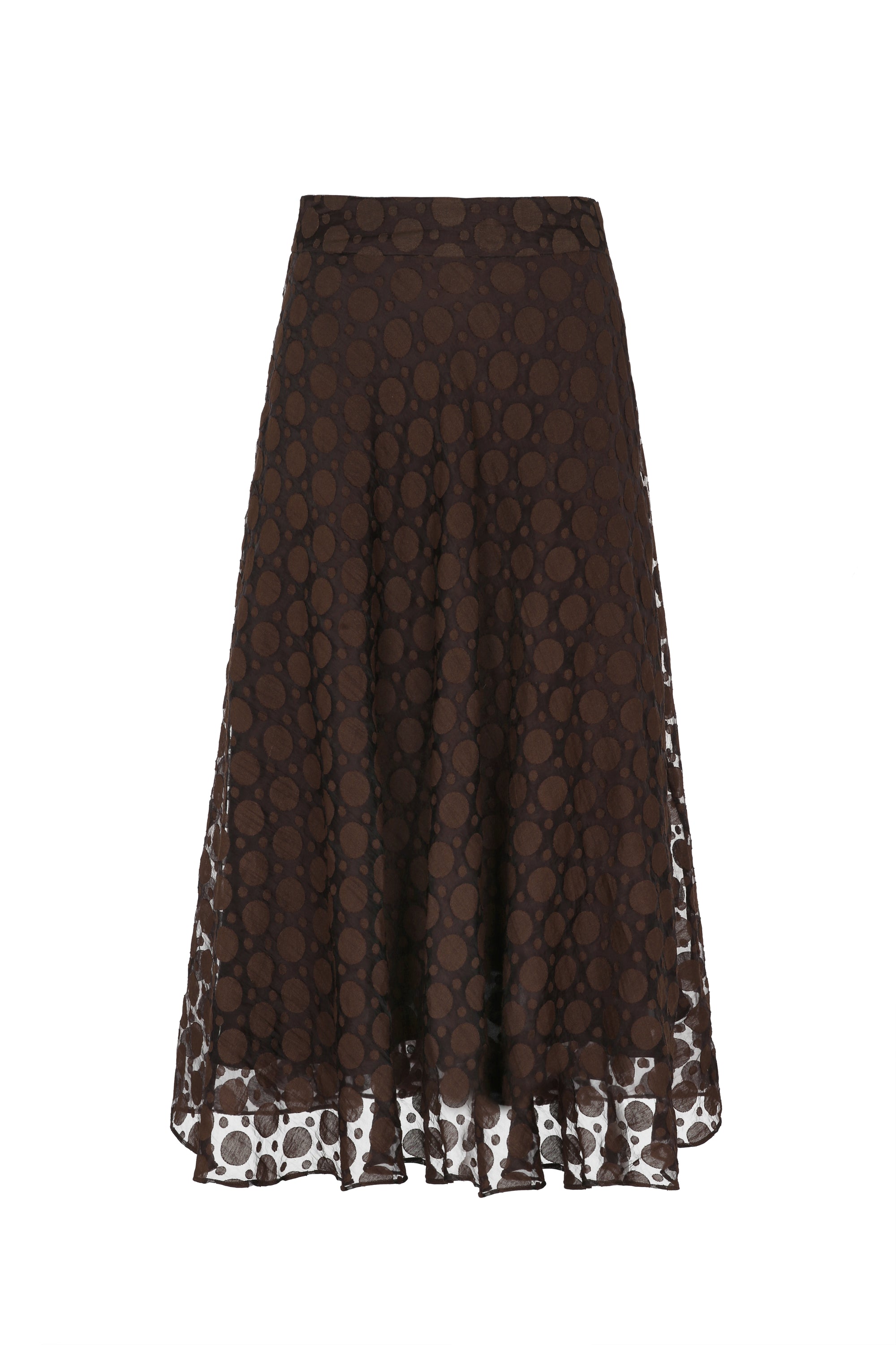 Eneida Skirt | Brown